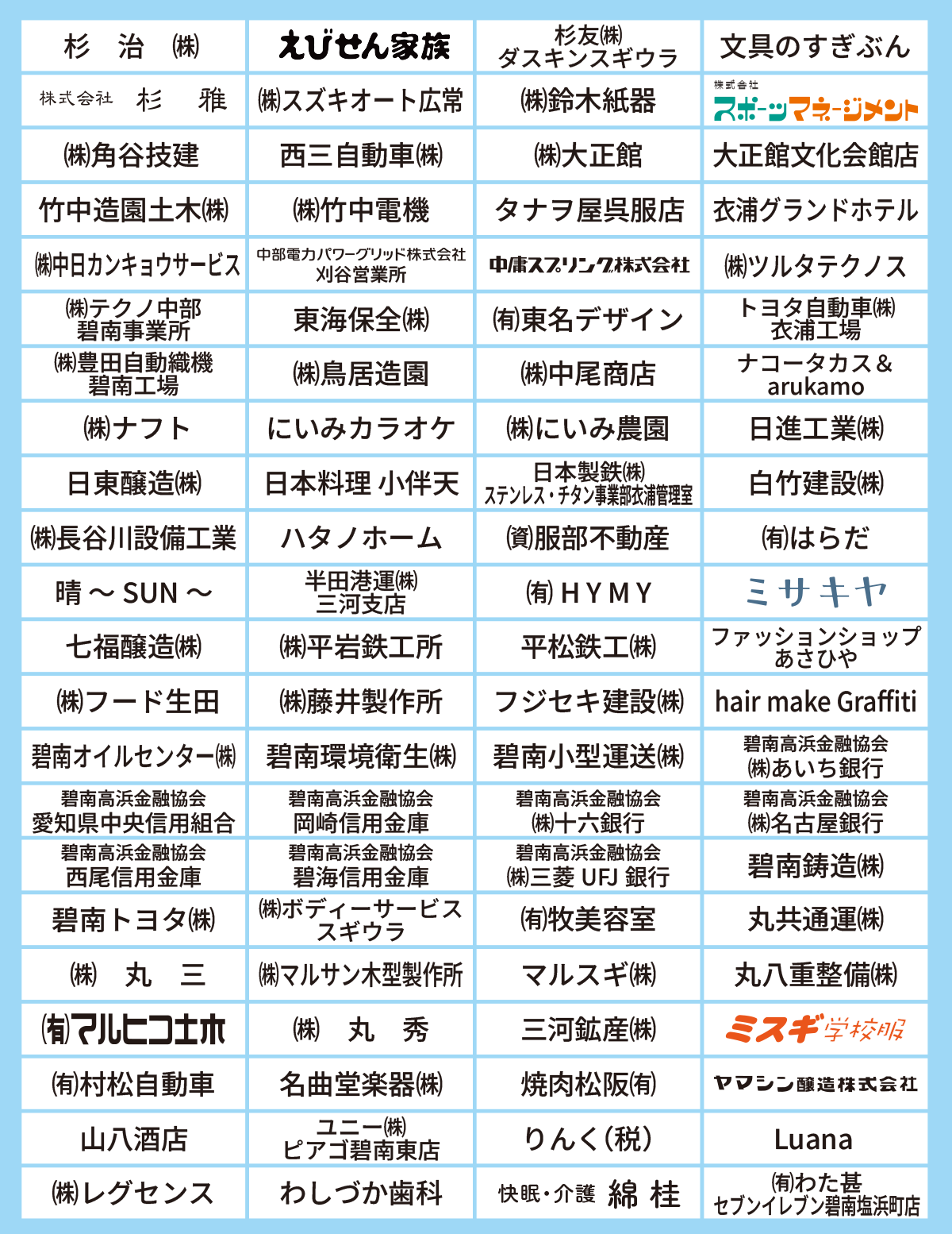 協賛者一覧2